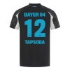 Maglia ufficiale Bayer 04 Leverkusen Edmond Tapsoba 12 Alternativa 2024-25 per Uomo